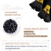 RUNATURE I Tip Extensions Human Hair, Soft Remy Hair Extensions