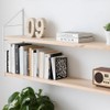 Hobbspring 2Pcs Black Bookend for Shelves Vines Plants Metal Bookends