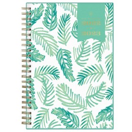 Day Designer for Blue Sky 2022-2023 Academic Year Weekly & Monthly Planner, 5" x 8", Frosted Flexible Cover, Wirebound, Palms (137892-A23)