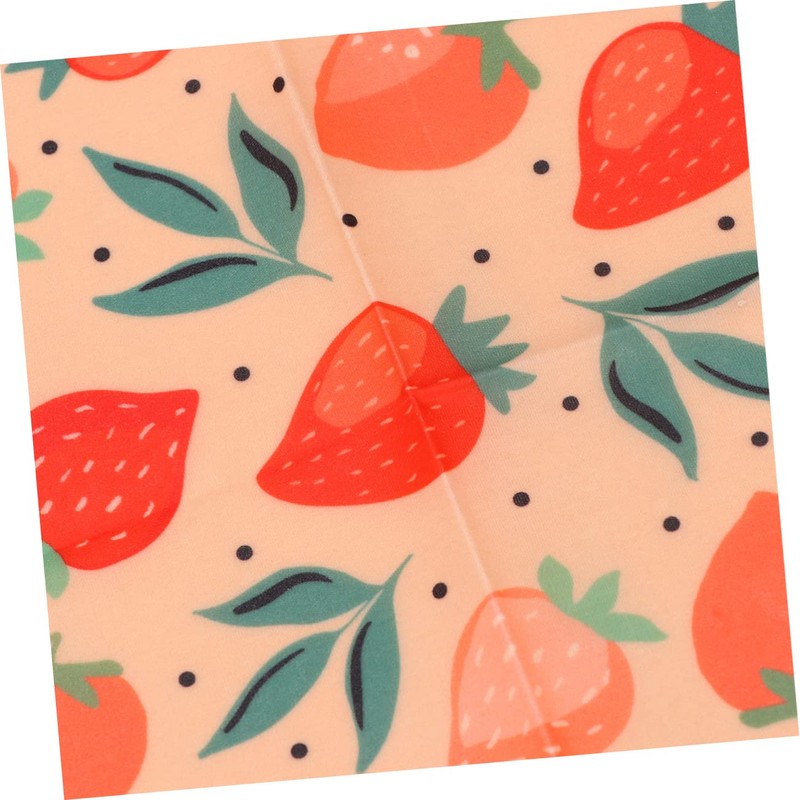 Mobestech 3pcs Beeswax Food Wraps Organic Cotton Food Preservation Cloths