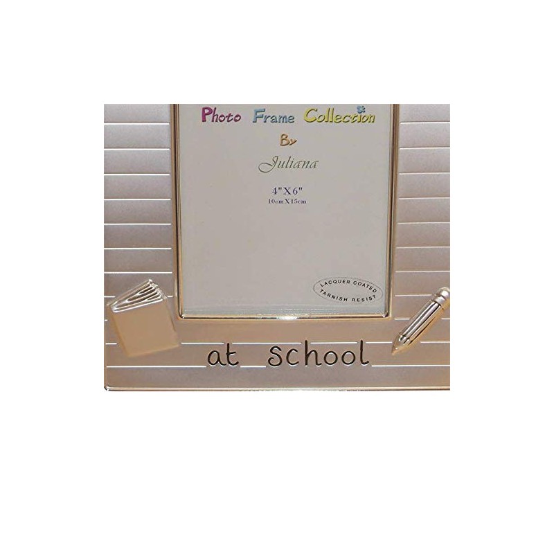 Widdle Celebrations Silver 1st Day at School Photo Frame FS475