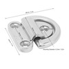 Marine Folding Pad Eye 316 Stainless Steel Marine Grade Accessory
