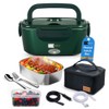 FORABEST Heated Lunch Box 1.5L Tray Electric Lunch Box for