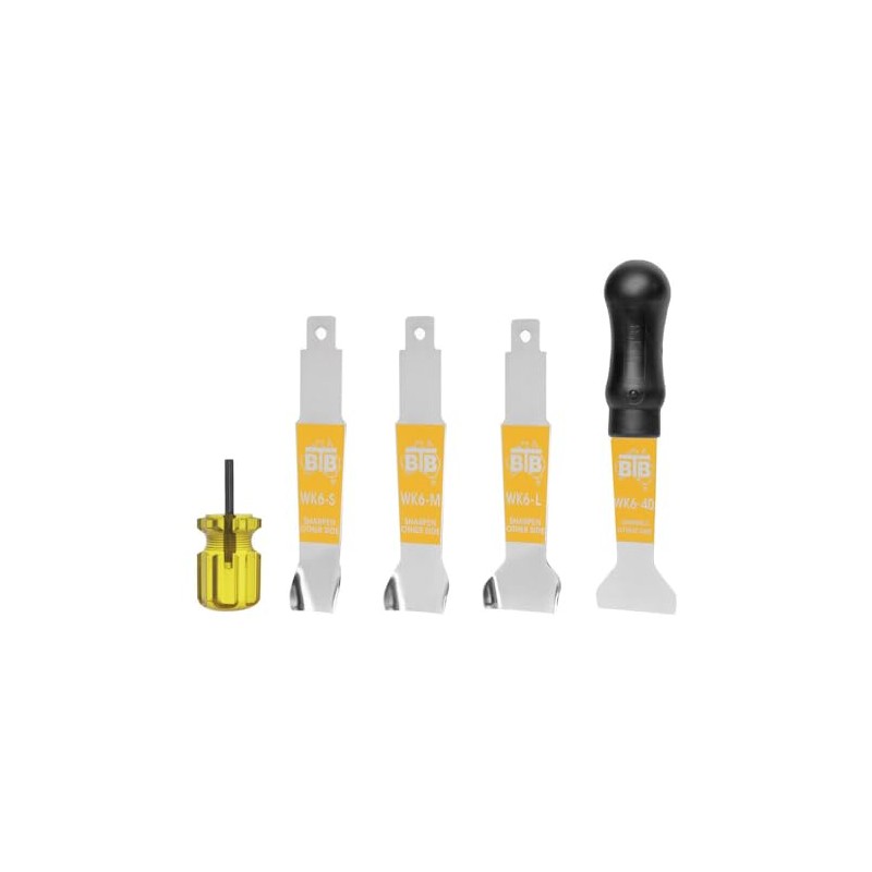 Equal-i-zer BTB Winged PINCHWELD Preparation KIT, Windscreen Scraper and Blades