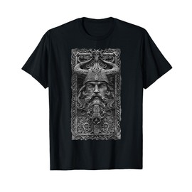 Valhalla Odin Thor Runes Viking Helmet Warrior Viking T-Shirt