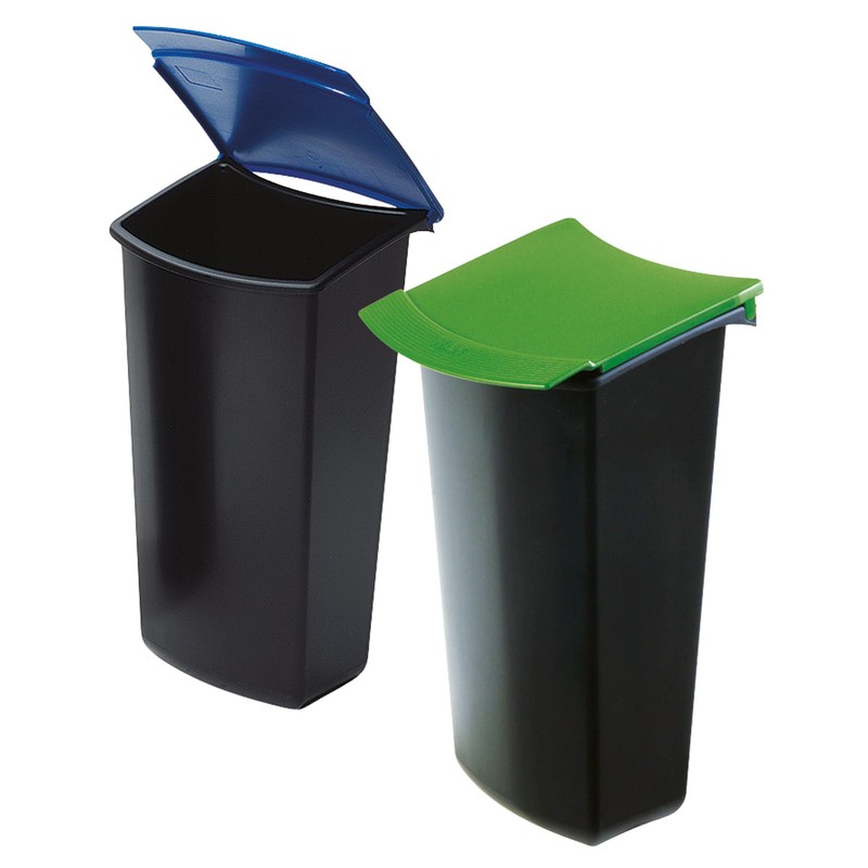 HAN 1843-05, MONDO waste insert with lid. Trendy and practical,