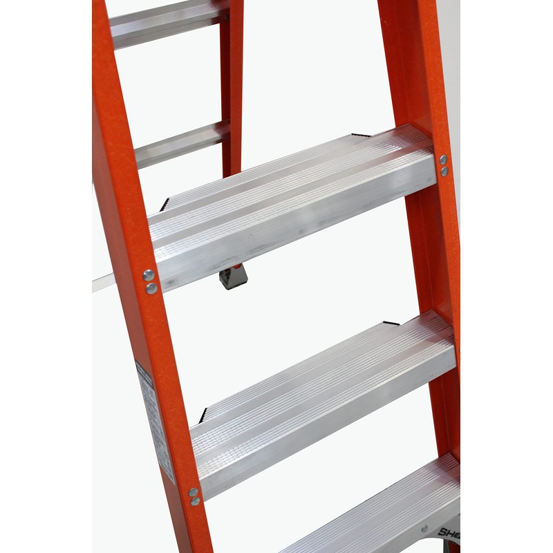 LITE 2-Foot Fiberglass Step Stool Industrial, 300-Pound Load Capacity, Type