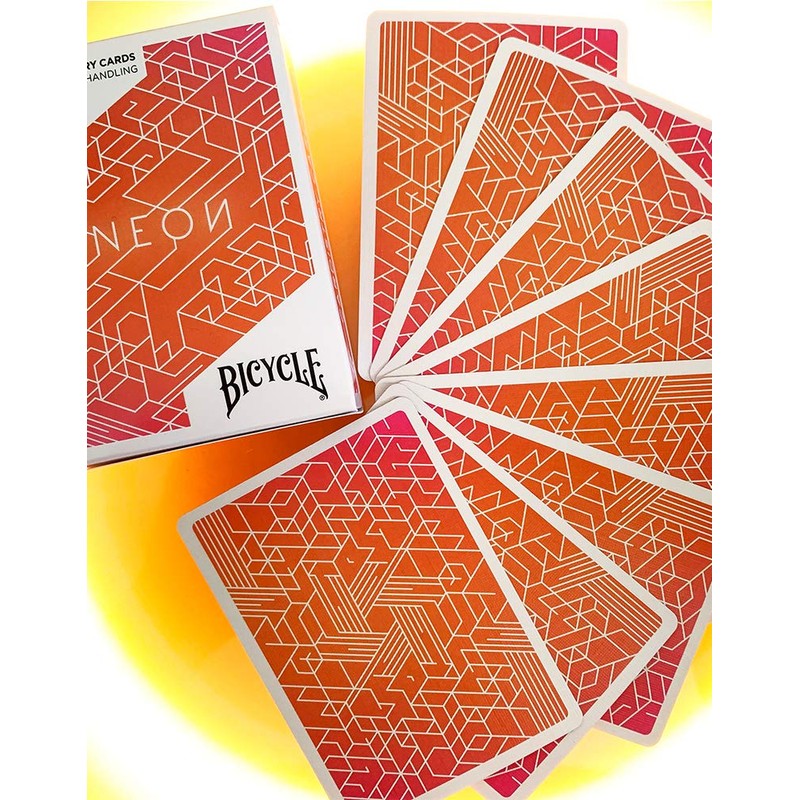 Bicycle Neon Blue Aurora Cardistry Deck (Not A Playable Deck)