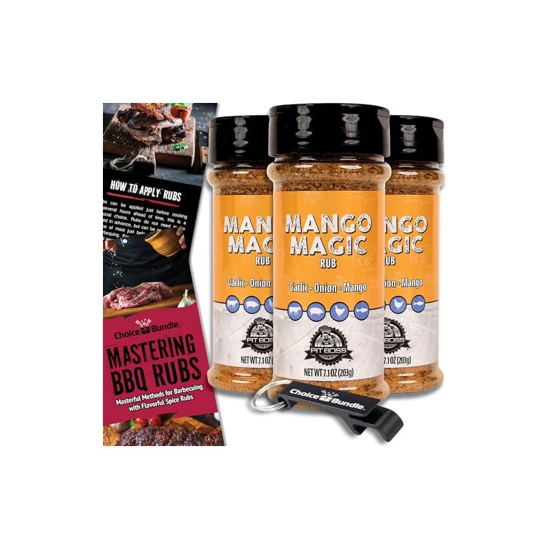 Pit Boss Mango Magic Premium BBQ Barbecue Mixed Seasoning Spice