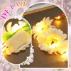 Evlry LED Sunflower Headband, Luminous Flower Wreath Hair, Luminous Festival