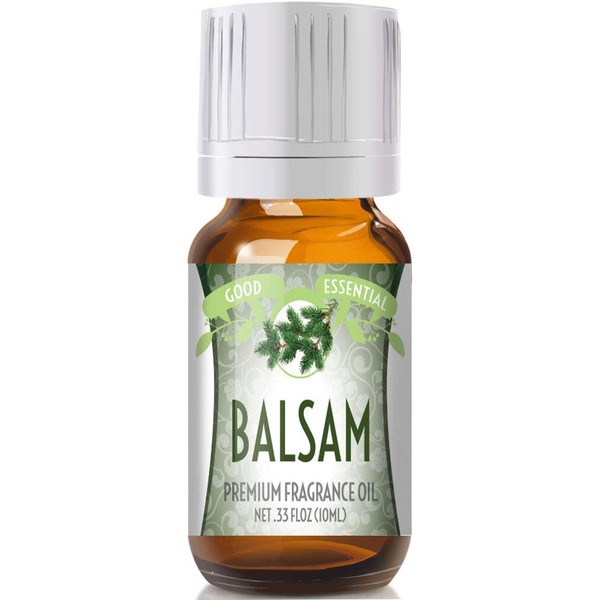 Balsam Scented Oil by Good Essential (Premium Grade Fragrance Oil) - Perfect for Aromatherapy, Soaps, Candles, Slime, Lotions, and More!