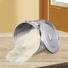 Pinelicorn Stainless Steel Containers With Lid, 1.6Gal Flour Containers Airtight