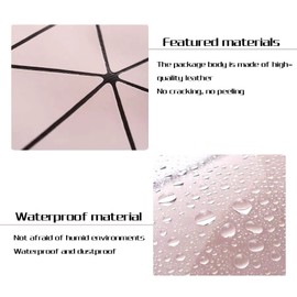 BAYINBROOK Portable Double Layer Makeup Bag Waterproof Toiletry Bag Large Capacity Travel Cosmetic Bag Cosmetic Bag with Brush Pocket, Pink (pink 4),