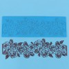 Moldes de silicona para decoración de pasteles, D
