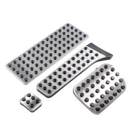 Car Foot Pedal Cover Fuel Brake Non-Slip Clutch Pedal Pads Cover for W203 W204 W210 W211 W212 C E Class