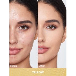 SHEGLAM Like Magic Color Correcting Concealer Corrector Liquid Concealer Long Lasting Brightening Full Coverage Weightless All-Day Hydrate Concealer-Yellow