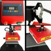 Heat Press Transfer Machine for T-Shirt, 350W 110V 15x15cm Logo