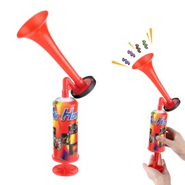 JSMTKJ Reusable Stadium Horn, Handheld Air Pressure Fanfare Pump, Air Powered Horn for Handball, Football, Stadium Horn, Boat Party