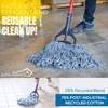 KLEEN HANDLER HEAVY DUTY Commercial Mop Head Replacement, Wet Industrial