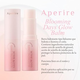 Bálsamo Facial Coreano Day Glow Soothing Balm Stick Aperire | Skin Care Asiatic | Hidratante en Barra | Protección y Luminosidad | Para Rostro y Cuerp