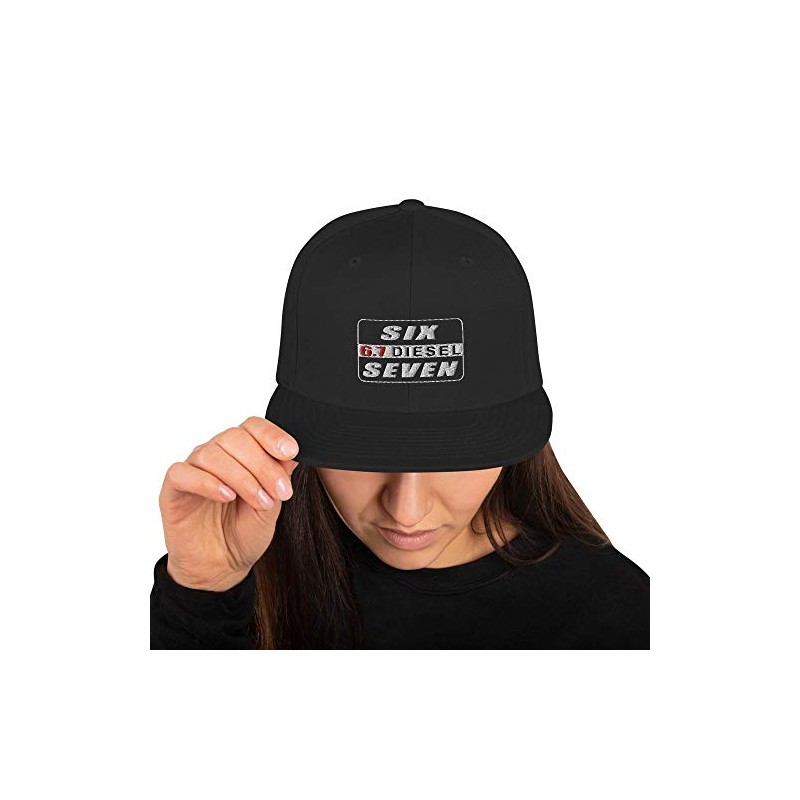 6.7 Diesel Power Stroke Ram Snapback Hat Black