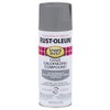 RUST-OLEUM COld Galvanizing Compound, Grays Flat Silver , 16oz. -