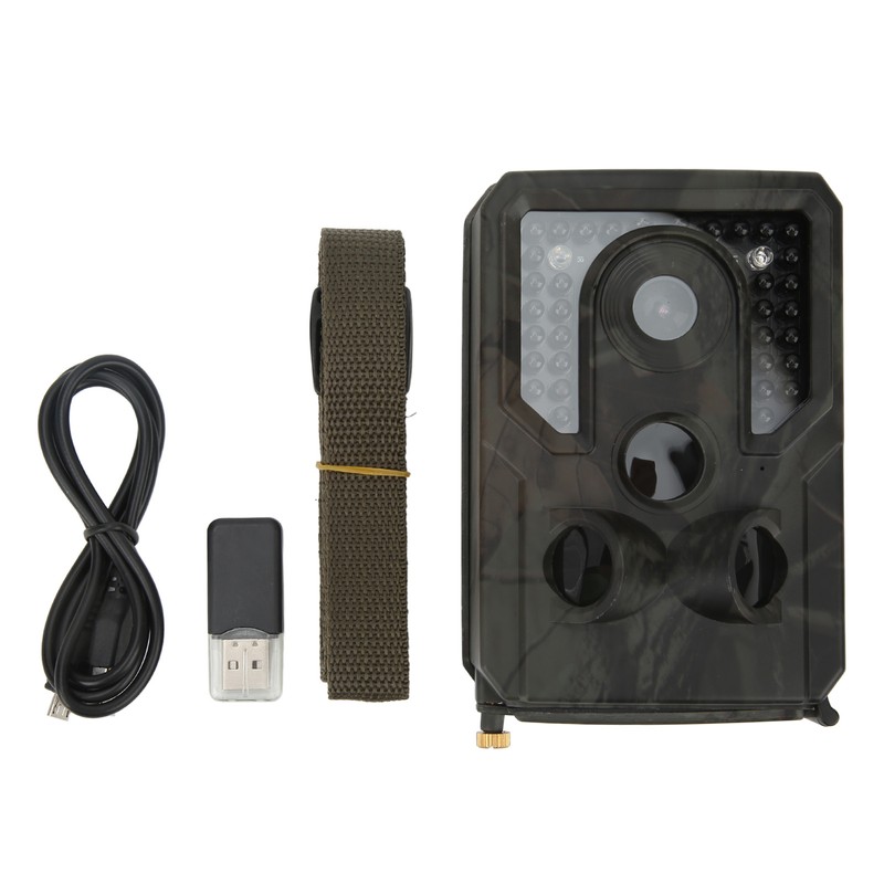 Trail Camera Infrared Night Vision 16MP Photo 1080P Video Motion