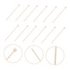 FELTECHELECTR 100pcs Wooden Lollipop Sticks DIY Decorations for Happy and