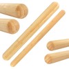 Bamboo French Style Rolling Pin Assortment - 1 Thick/1 Thin