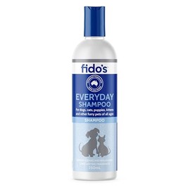 Fido’s Everyday Shampoo 250ml, Gentle and Effective Pet Shampoo for Regular Use, Cleans and Refreshes All Dog Coat Types, Leaves Coat Soft and Shiny