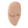 Eyelash Mannequin Head Makeup Lash Extension Training Practice Head with