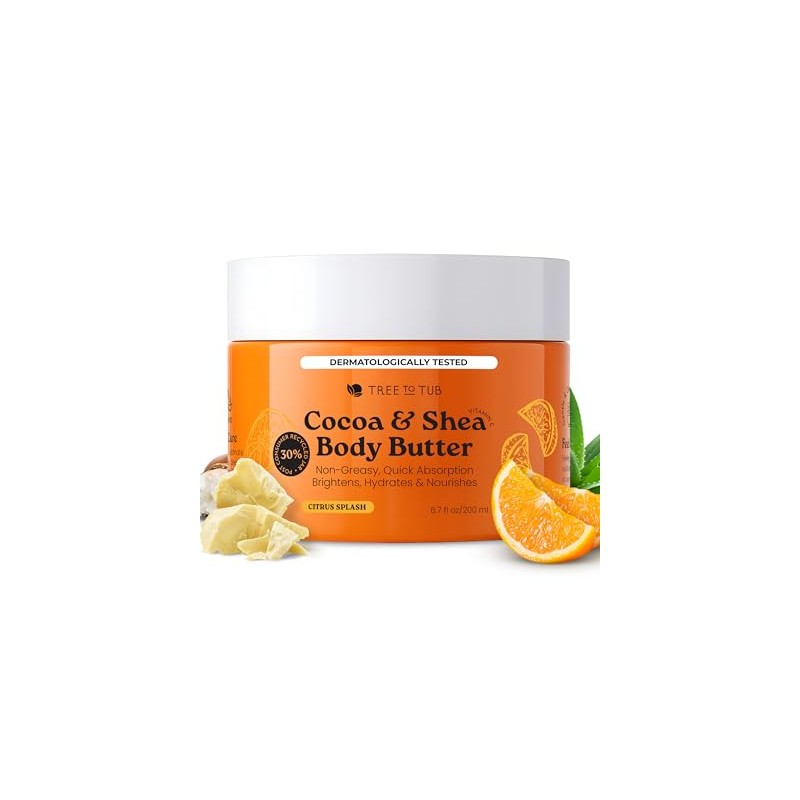 Tree To Tub min C, Organic Cocoa, Citrus Scent#