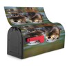 NEZIH Otters Print Mailbox Cover Spring Magnetic Wraps Mailbox Post