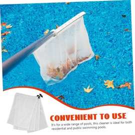 CAXUSD 4pcs Pool Vacuum Replacement Mesh Bag Efficient Pool Skimmer Filter Bags for Quick Cleaning Aquariums Ponds