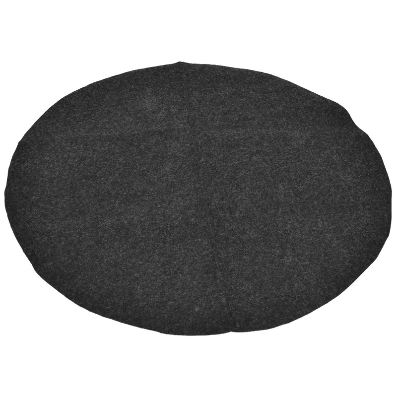 Barbecue Mat PE Oven Floor Mat Round Barbecue Mat BBQ