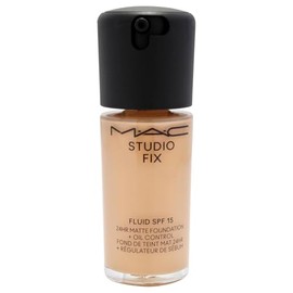 Studio Fix Fluid SPF 15 24Hr Matte Foundation Plus Oil Control - NC35 by MAC for Women - 1 oz Foundation                                              