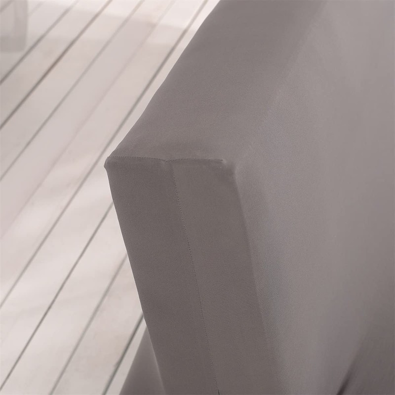 Funda elástica de futón sin brazos, funda plegable para sofá