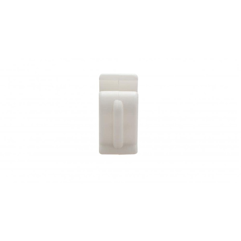 Talon OPS15 Snap-in Open Plastic Pipe Clip, White, 15 mm,