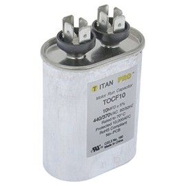 Packard TOCF10 10 MFD 440/370V Oval Capacitor