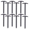Kisangel 12pcs Heavy Duty Plastic Tent Pegs Outdoor Camping Tent