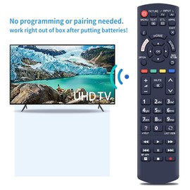 GOUYESHO Ersatz Fernbedienung N2QAYB001180 für Panasonic LED UHD TV Fernbedienung TX-40GX700E TX-40GX710E TX-50GX700E TX-50GX820E TX-58GX710E TX-65GX700E TX-65GX800E TX-65FX620E