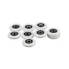 Door Rollers, 8pcs Shower Door Replacement Rollers Bathroom Glass Door