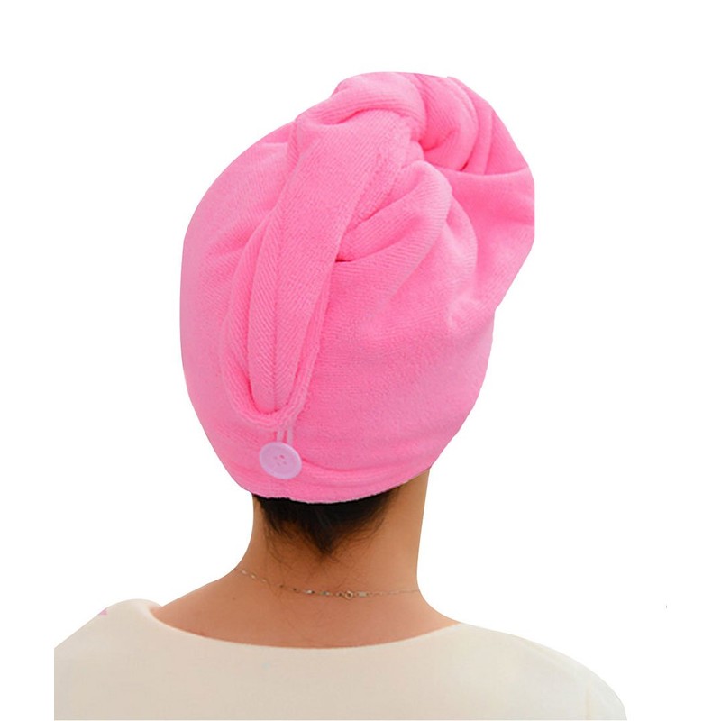 Millya Women's Microfiber Bath Towel Wrap & Hair Turban -