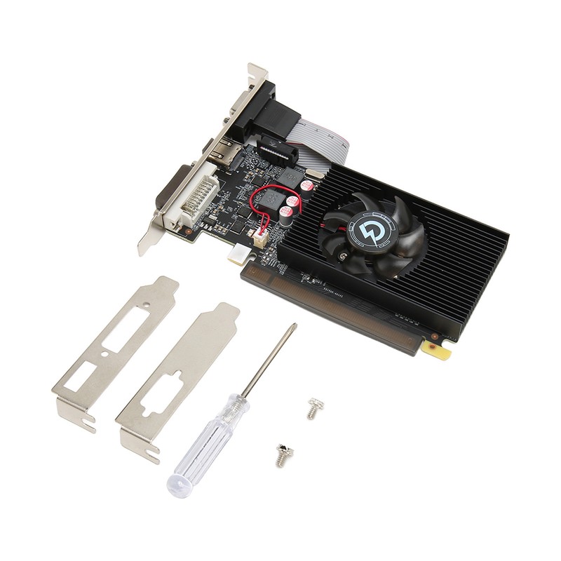Gaming Graphics Card 4GB 64Bit GDDR3 954MHz GPU Clock PCI