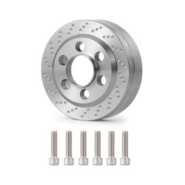 RC Rock Crawler Parts RC Car 1.9 Brass Stainless Steel Wheel Hub Weight Increasing Heavy Parts Knuckle Weights (2pcs)