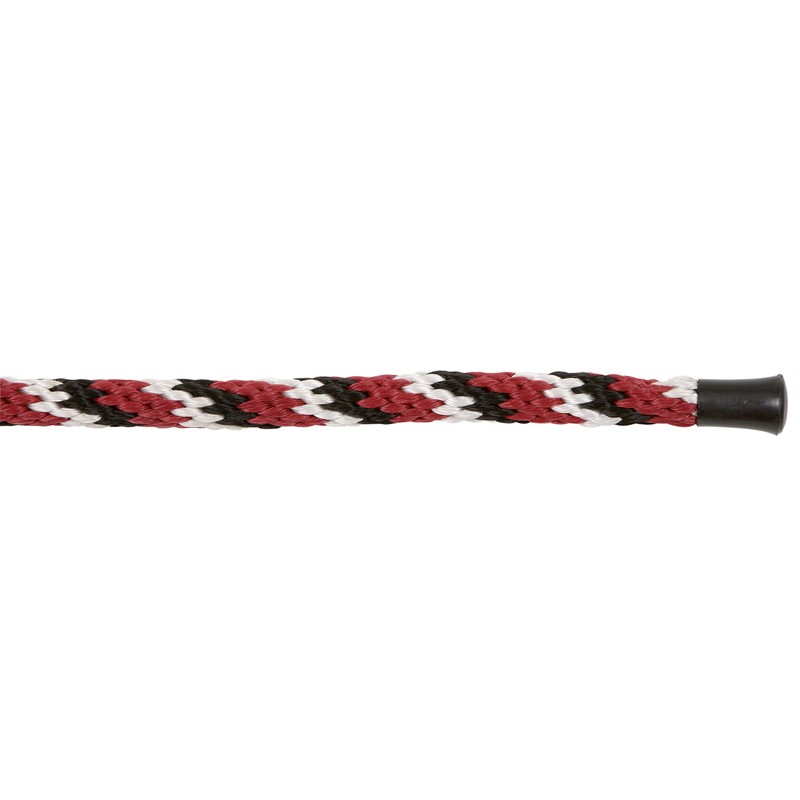 Kerbl Mustang Carabine Lead Rope - Red/Black/White