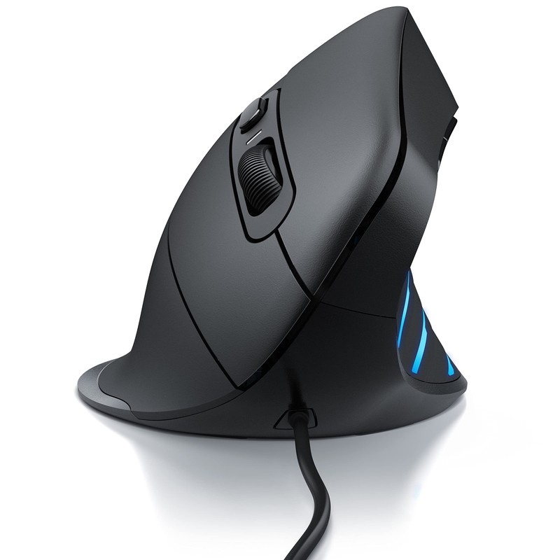 CSL - ergonomische Maus 6400 DPI - neues Modell -