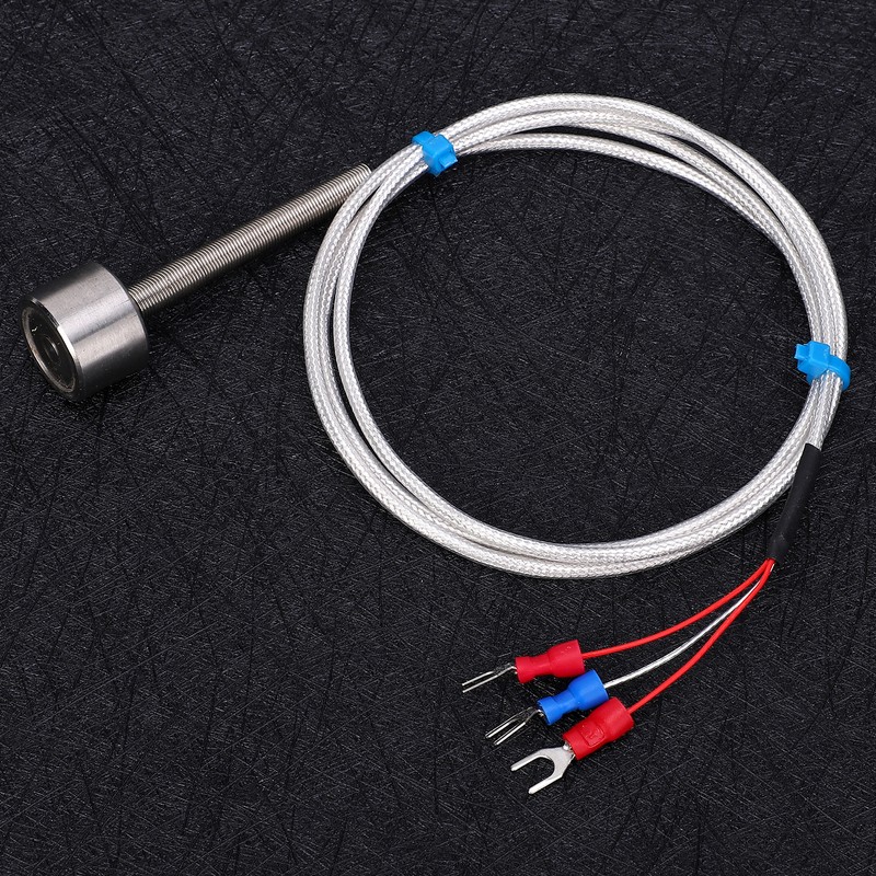 PT100 Magnetic Temperature Sensor Waterproof Adsorption Thermistor -60 to +150℃(5meters