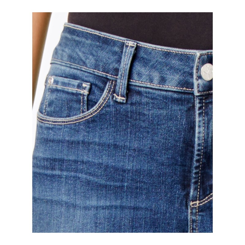 NYDJ Women's Marilyn Straight Leg Jeans with Short Inseam, Lavado