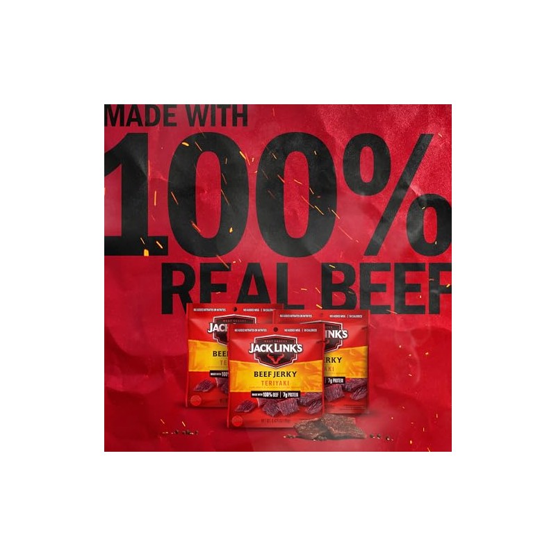 Jack Link's Teriyaki Beef Jerky Multipack - (5 Pack) 0.625